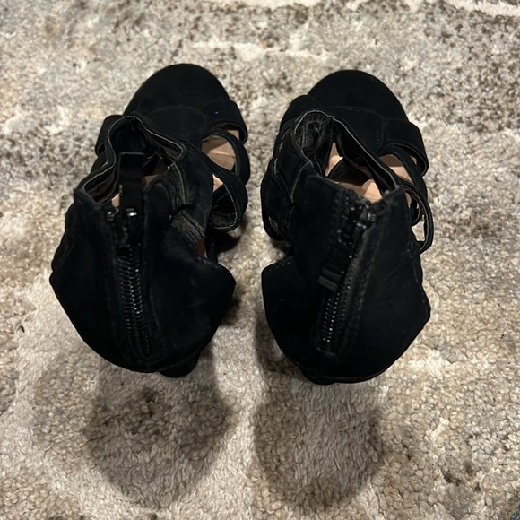 Top mode black wedge heels - Picture 4 of 5